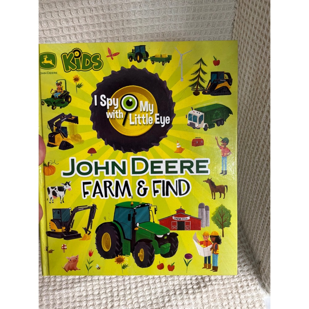 Farmcore Kids John Deere Farm & Find Board Book OS Yellow